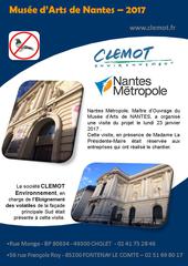 Les Echos de Clemot Envt n°20  Visite Musée d'arts de Nantes 01-2017